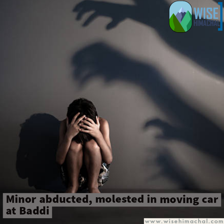 Minor abducted, molested in moving car at Baddi