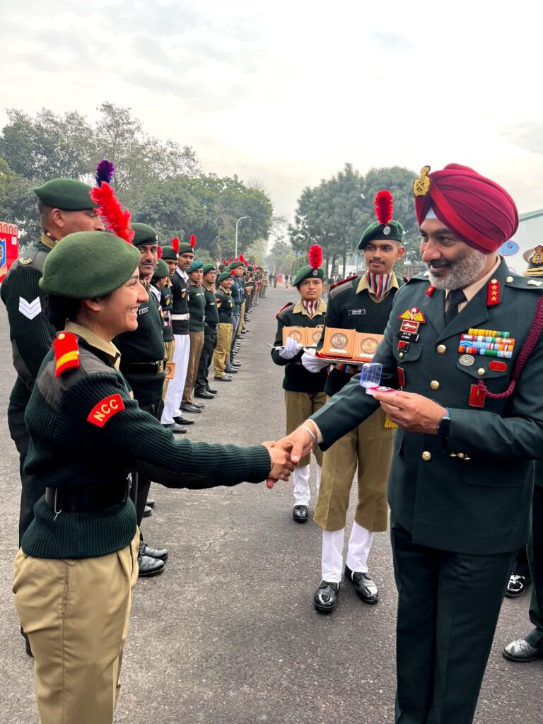 Meritorious cadets returned from Republic Day parade felicitated