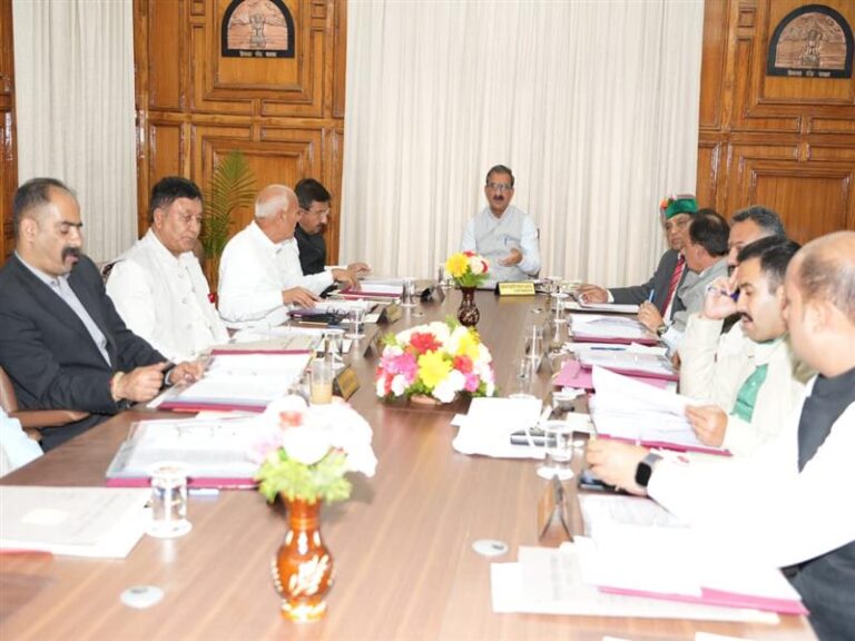 Himachal Cabinet decisions from the meeting held on 12 July