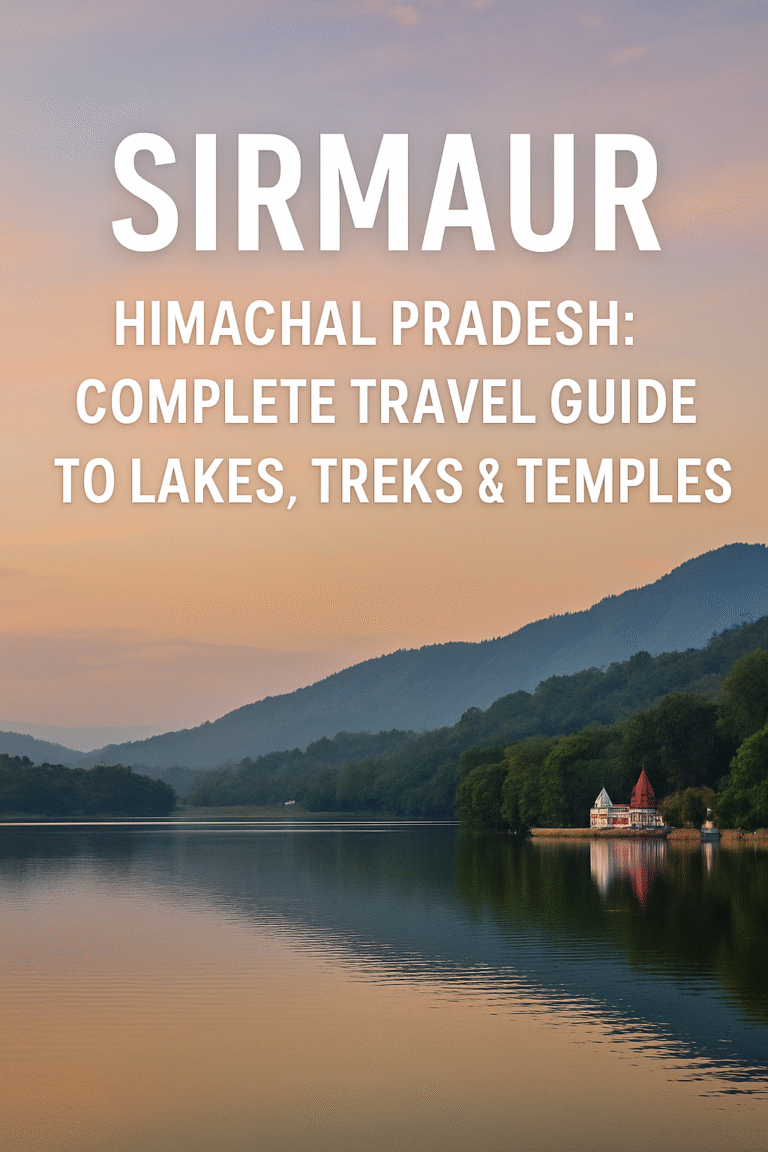 Sirmaur: The Hidden Gem of Himachal Pradesh