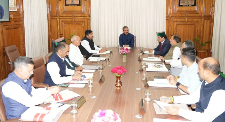State Government Hikes Compensation for Flood and Landslide Victims in Himachal – Cabinet Meeting