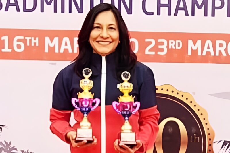 Dharamshala’s Urvashi Thapa to represent India at International Masters Veteran Badminton Championship in Thailand
