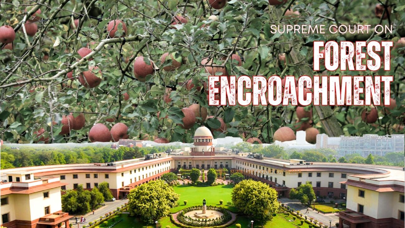 supreme court on land encroachment himachal