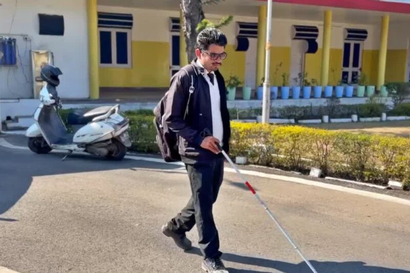 Himachal’s first visually impaired advocate: Lagnesh Kumar defies darkness to practice law