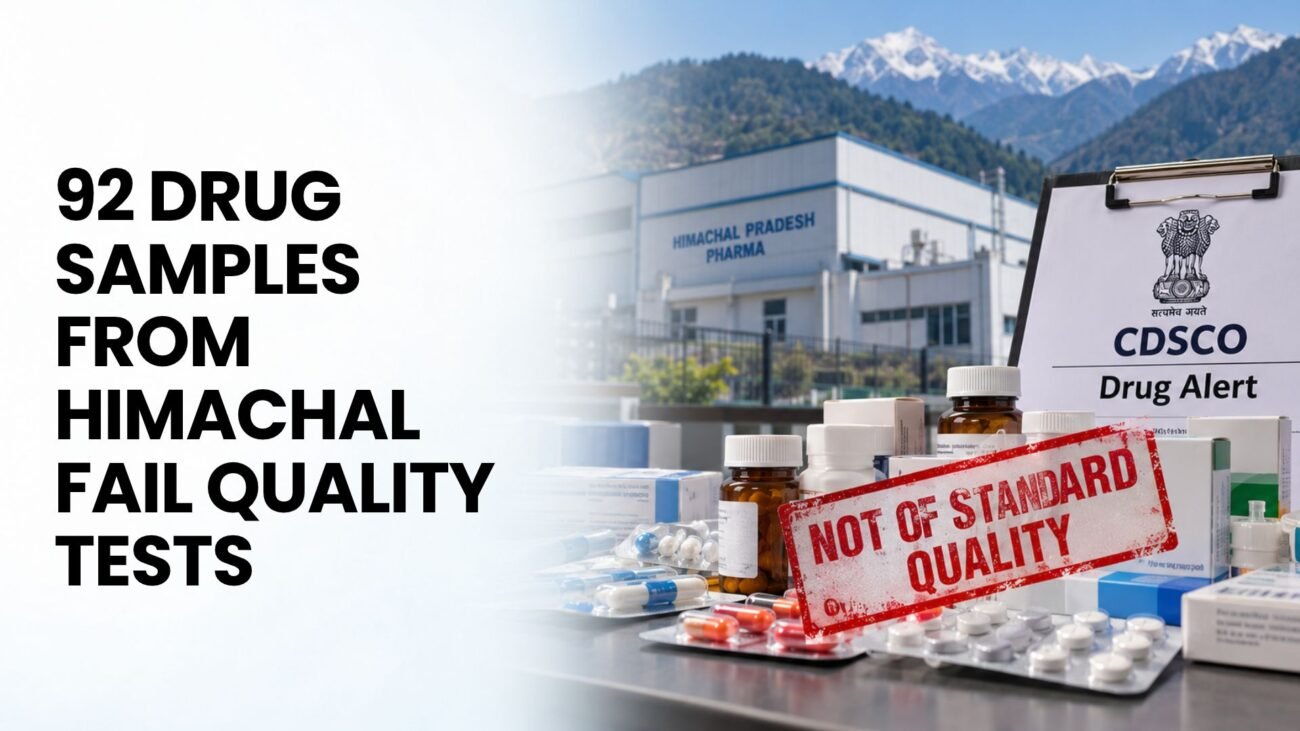 92 drug samples from Himachal fail quality tests